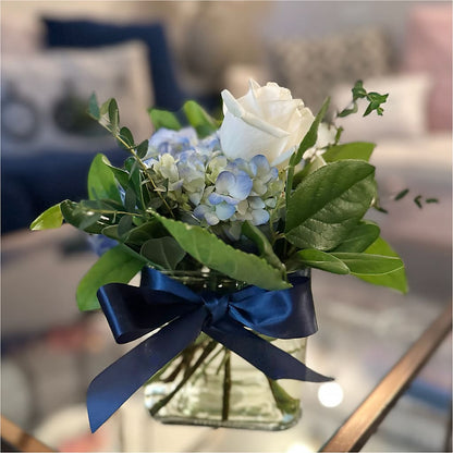 Sky Blue Delight Bouquet –  Dallas House Of Flowers, Dallas TX