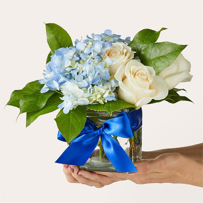 Sky Blue Delight Bouquet –  Dallas House Of Flowers, Dallas TX