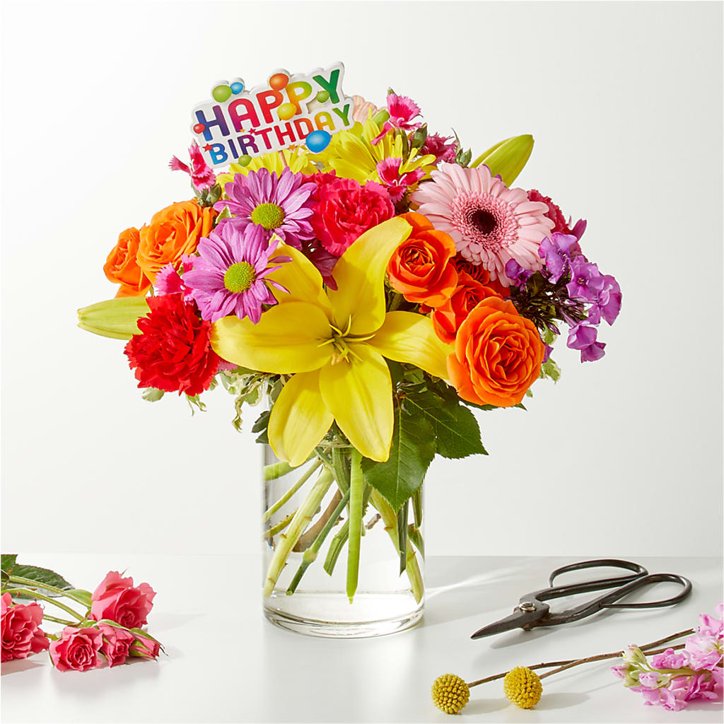 Cue the Confetti - A Florist Original –  Dallas House Of Flowers, Dallas TX