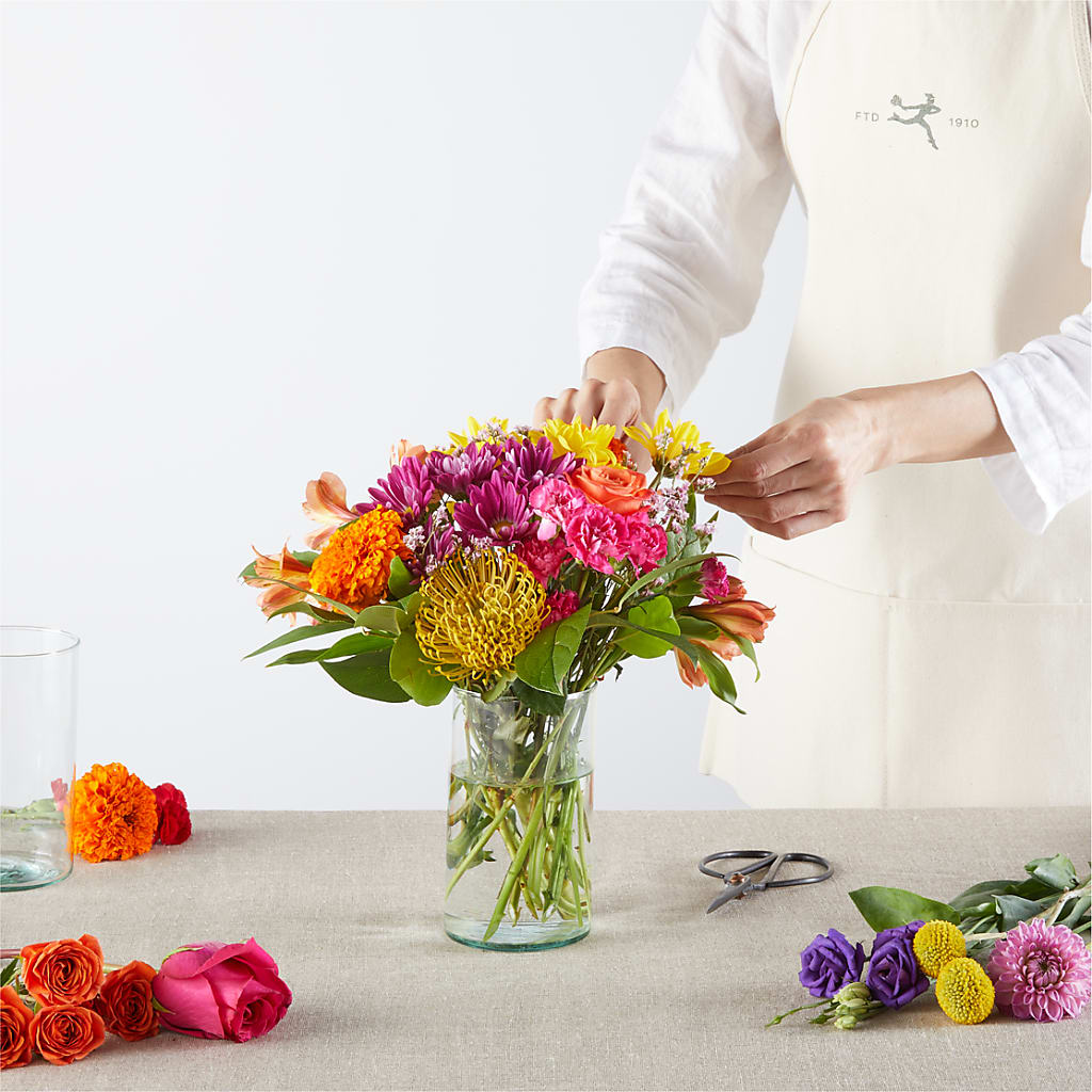 Feast of Color – A Florist Original –  Dallas House Of Flowers, Dallas TX