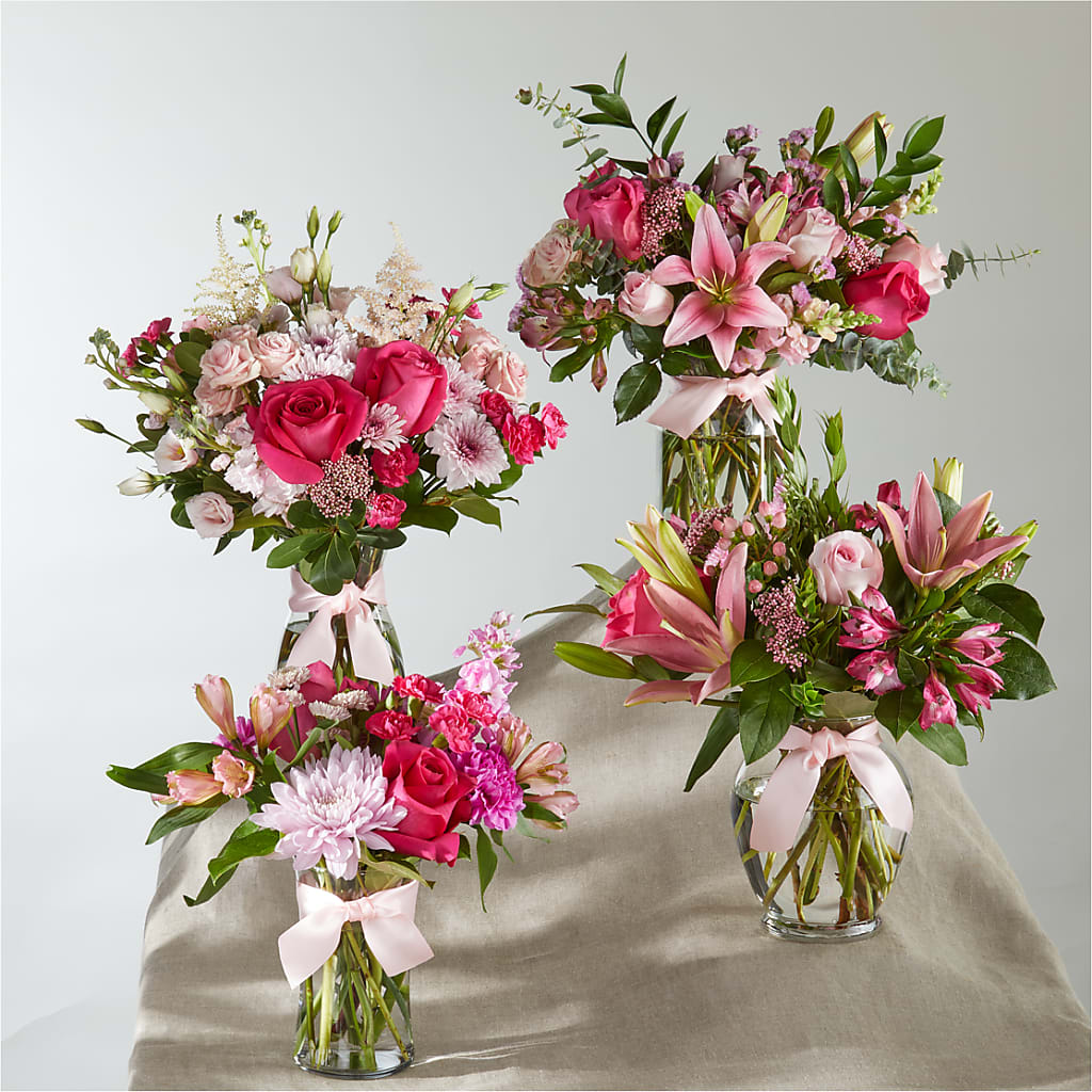 Pink Ribbon - A Florist Original –  Dallas House Of Flowers, Dallas TX