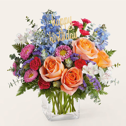 Birthday Bash Bouquet –  Dallas House Of Flowers, Dallas TX
