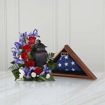 Patriotic Tribute Arrangement –  Dallas House Of Flowers, Dallas TX
