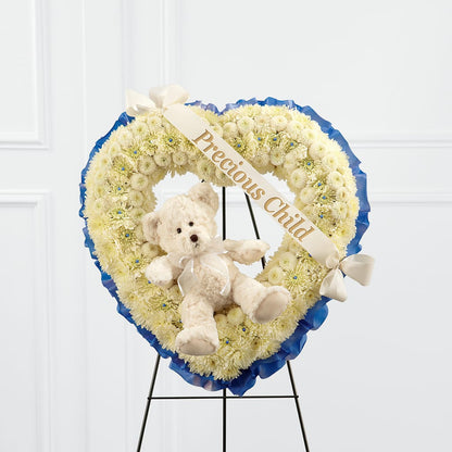 Precious Child Standing Heart –  Dallas House Of Flowers, Dallas TX