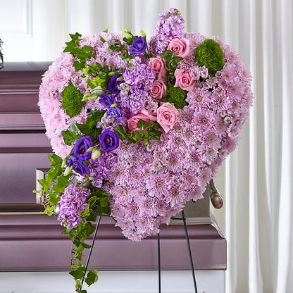 Treasured Love Standing Heart –  Dallas House Of Flowers, Dallas TX