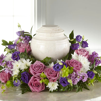 Blooming Sympathy Cremation Adornment –  Dallas House Of Flowers, Dallas TX