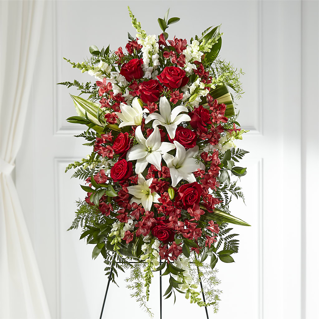 Everlasting Memory Standing Spray –  Dallas House Of Flowers, Dallas TX