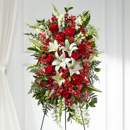 Everlasting Memory Standing Spray –  Dallas House Of Flowers, Dallas TX
