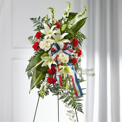 Stars of Life Standing Spray –  Dallas House Of Flowers, Dallas TX