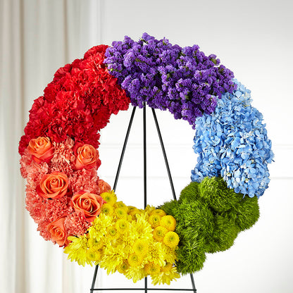 Circle of Love Wreath –  Dallas House Of Flowers, Dallas TX
