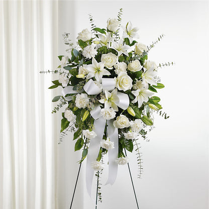 With Care Standing Spray –  Dallas House Of Flowers, Dallas TX
