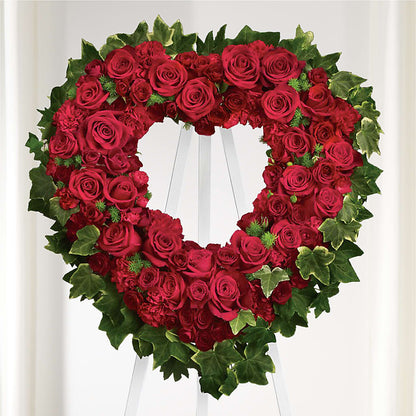 Wholehearted Standing Spray –  Dallas House Of Flowers, Dallas TX