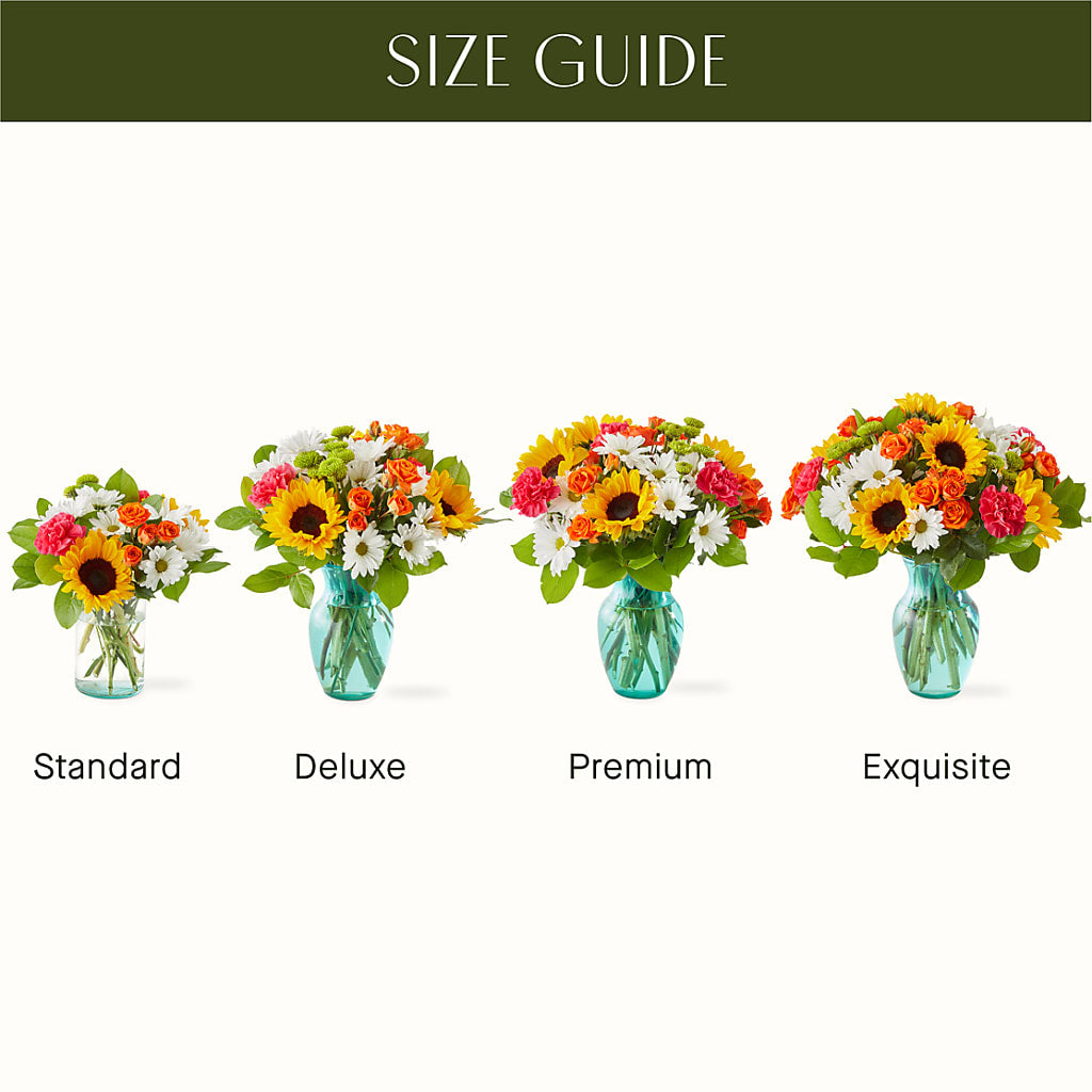 Sun-drenched Blooms Bouquet –  Dallas House Of Flowers, Dallas TX