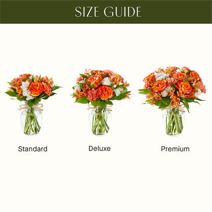 Apricot Glow Bouquet –  Dallas House Of Flowers, Dallas TX