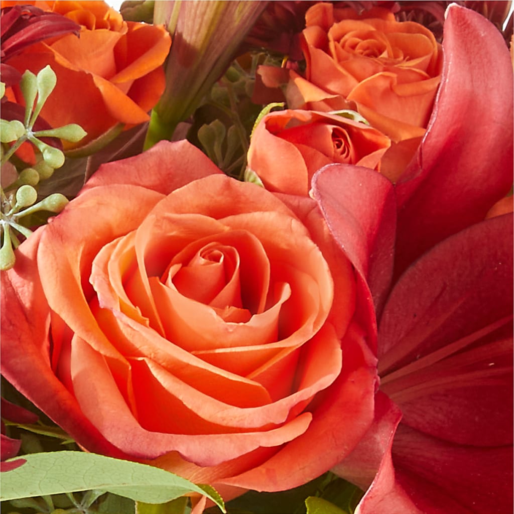 Crimson Leaves Bouquet –  Dallas House Of Flowers, Dallas TX