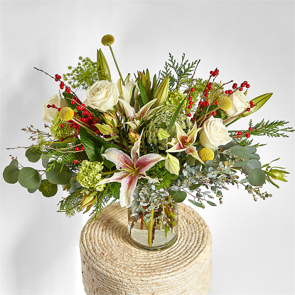Berry & Bright Bouquet –  Dallas House Of Flowers, Dallas TX