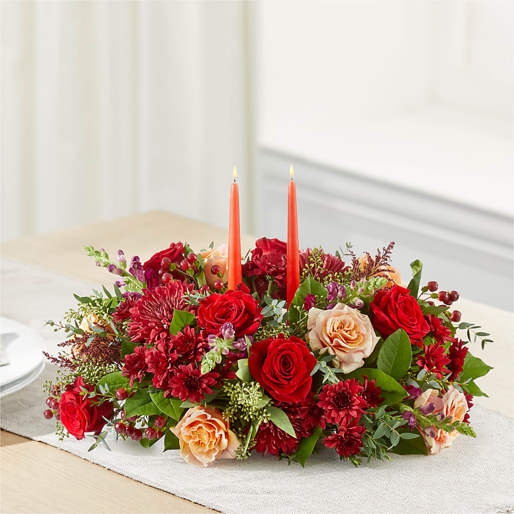 Most Thankful Centerpiece –  Dallas House Of Flowers, Dallas TX