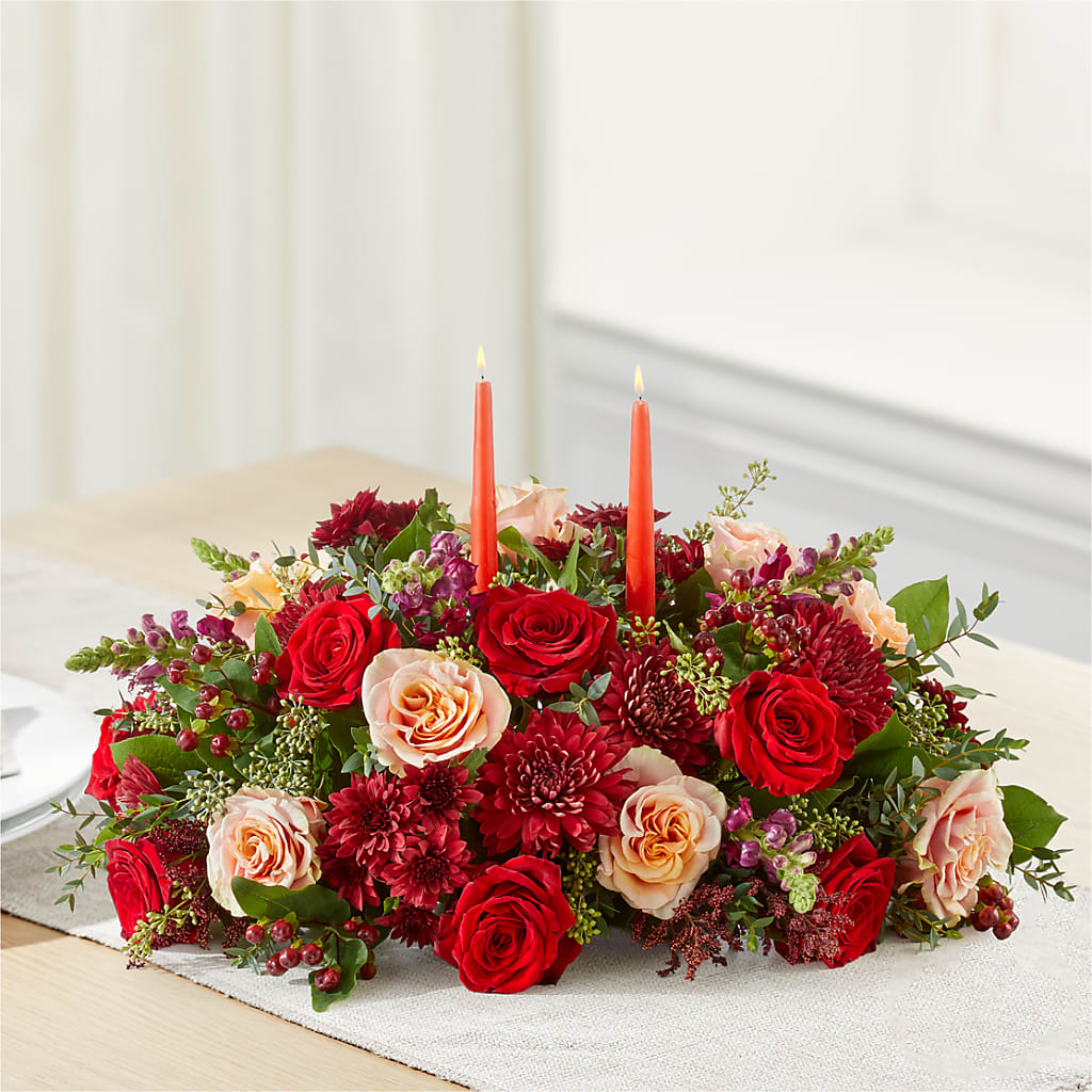 Most Thankful Centerpiece –  Dallas House Of Flowers, Dallas TX