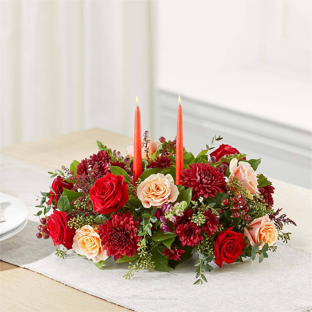 Most Thankful Centerpiece –  Dallas House Of Flowers, Dallas TX