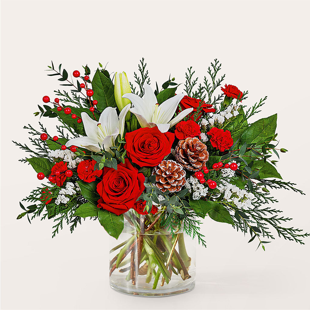 Best in Snow Bouquet –  Dallas House Of Flowers, Dallas TX